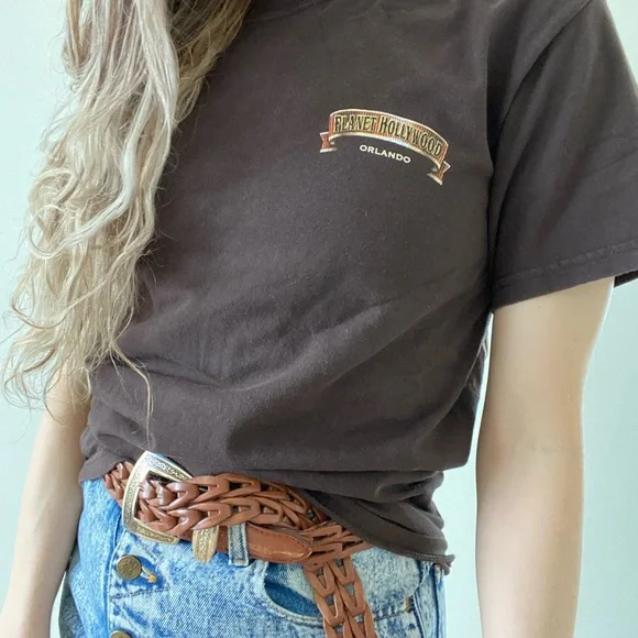 Vintage 1998 Planet Hollywood Orlando Florida Tee Jimmy Buffet Island Va… - Picture 3 of 15